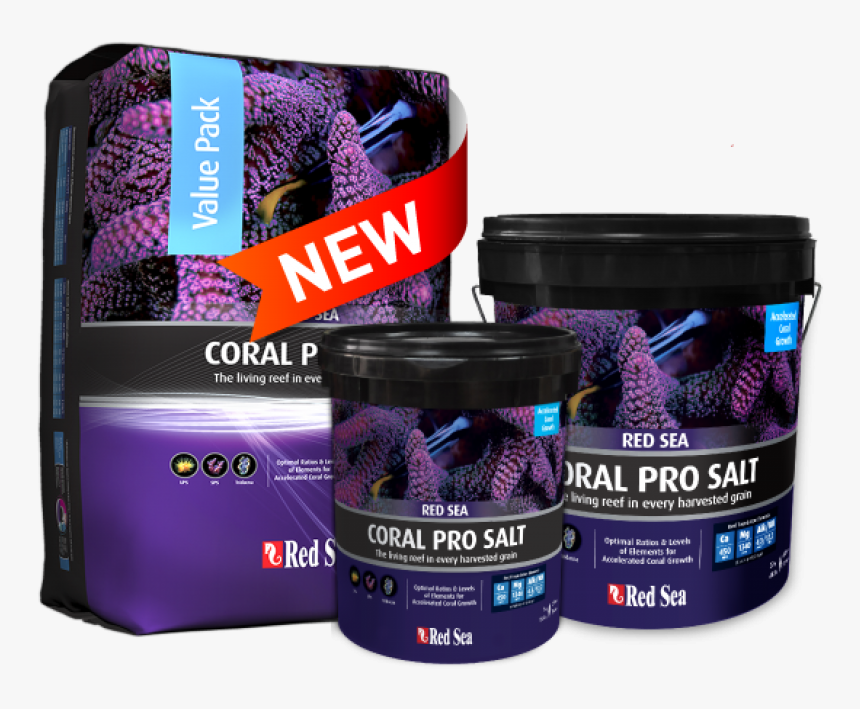 Red Sea Coral Pro Salt 22kg Bag - Red Sea Coral Pro Salt 55 Lb, HD Png Download, Free Download