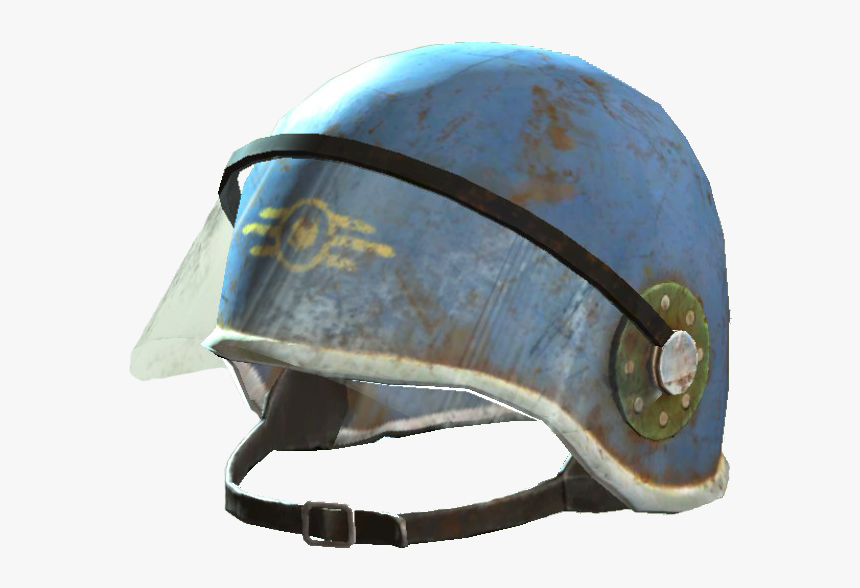 Fo4 Vault-tec Security Helmet - Fallout Vault Security Helmet, HD Png Download, Free Download