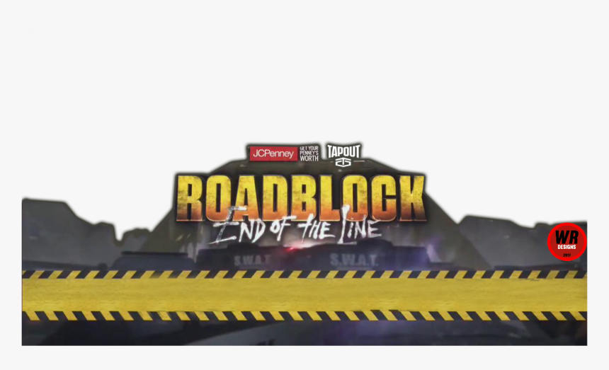 Roadblock End Of The Line Background, HD Png Download, Free Download