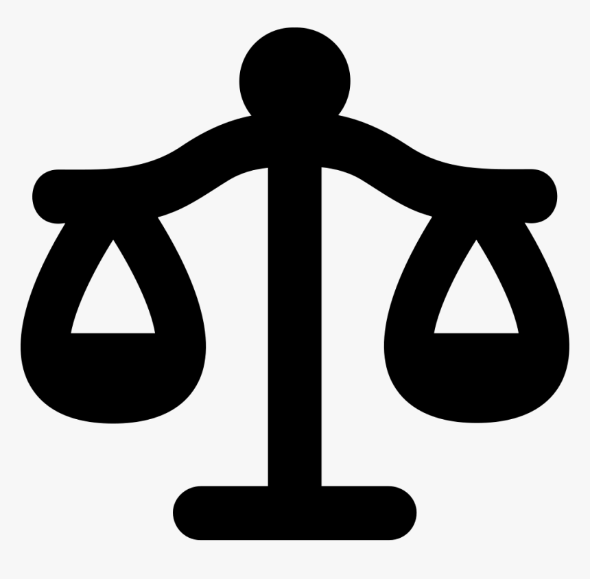 Libra Justice Balanced Scale Symbol - Libra Simbolo, HD Png Download, Free Download