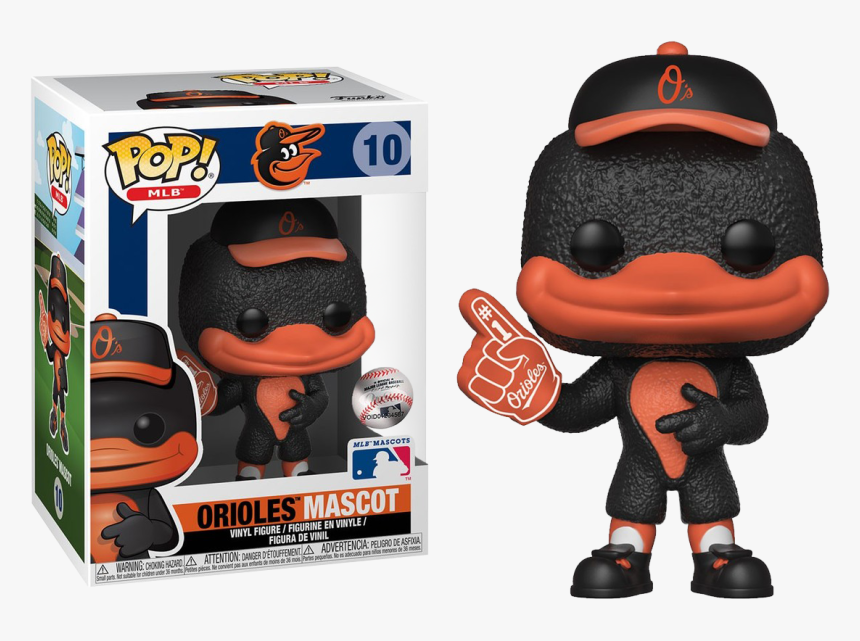 The Oriole Bird Baltimore Orioles Funko Pop Vinyl Figure - Texas Rangers Funko Pop, HD Png Download, Free Download