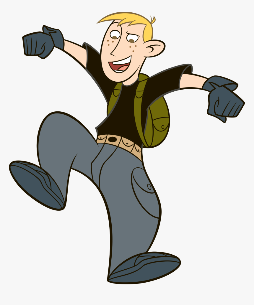 Ron Stoppable Jumping - Ron Stoppable, HD Png Download, Free Download