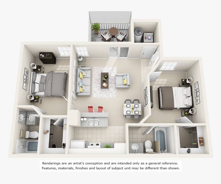 0 For The Boxwood With Premium Finishes, Quartz Counter - Polos Apartments Gainesville, HD Png Download, Free Download