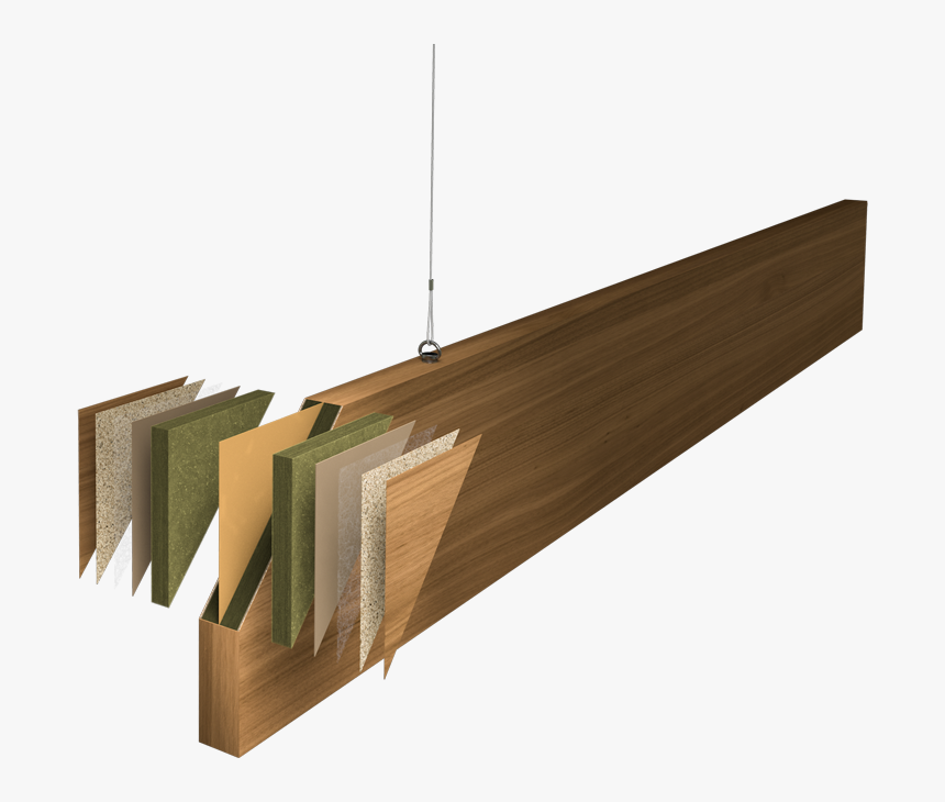 Cella Acoustic Baffles - Plywood, HD Png Download, Free Download