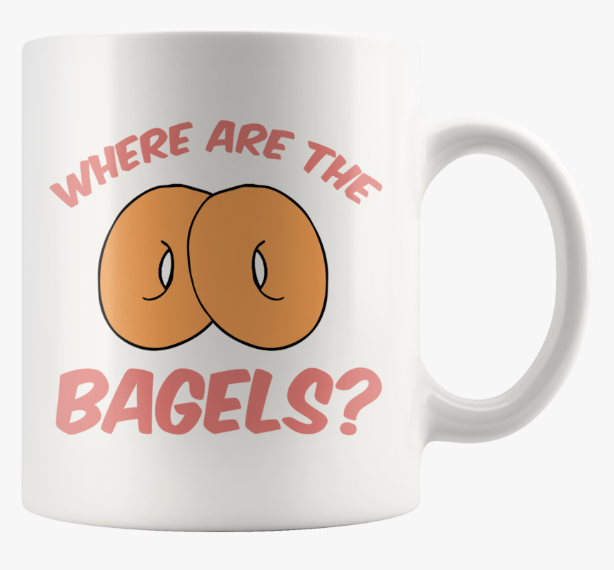 Mugs Clipart Coffee Bagel - Mug, HD Png Download, Free Download