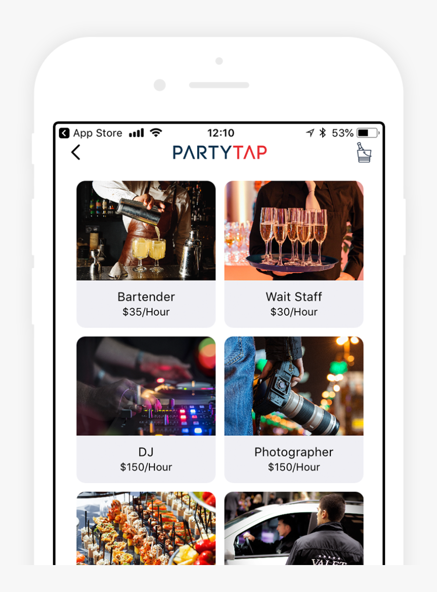 Party Tap Mobile App, HD Png Download, Free Download