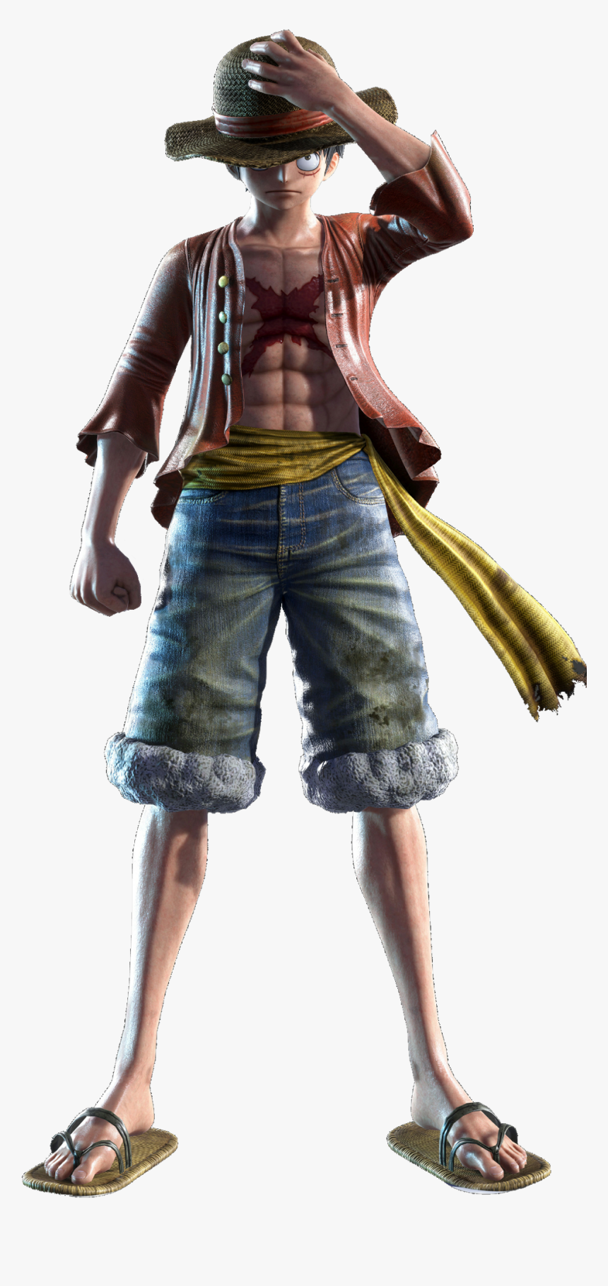 #luffy #jumpforce #game #videogame #dragonball #dragonballz - Luffy Jump Force Png, Transparent Png, Free Download