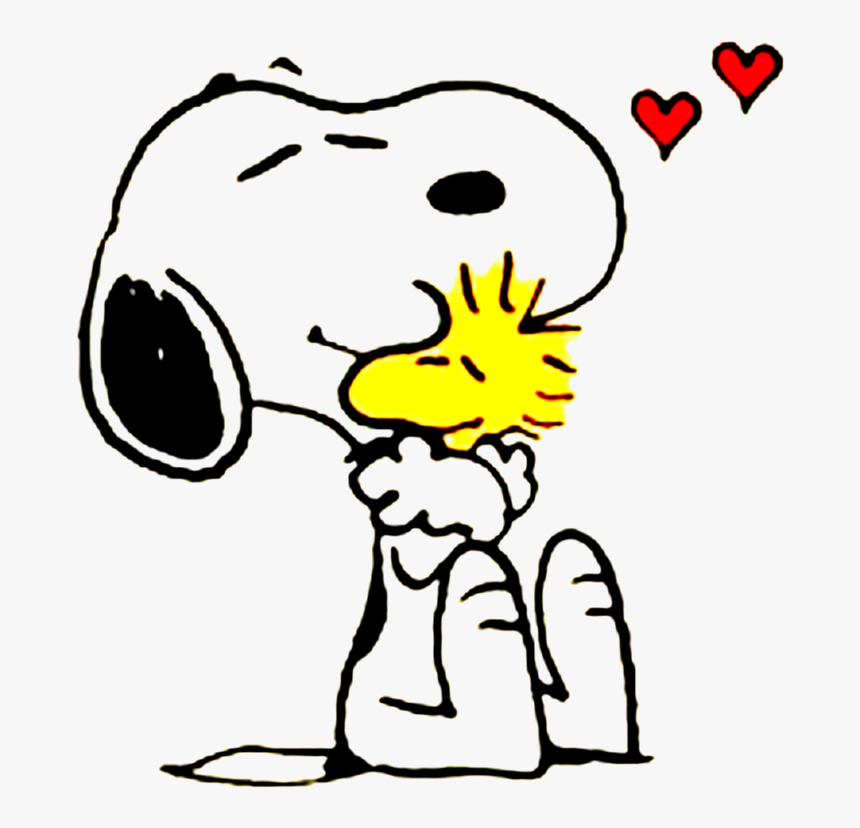 Snoopy Png Snoopy And Woodstock Hug Transparent Png Kindpng