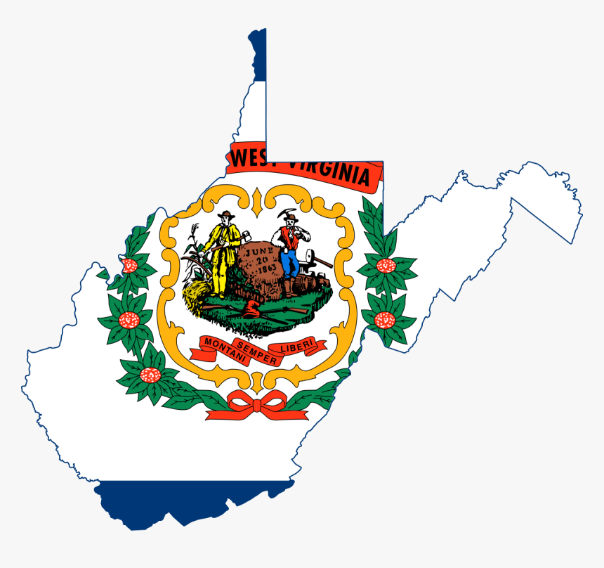 Original West Virginia State Flag, HD Png Download, Free Download