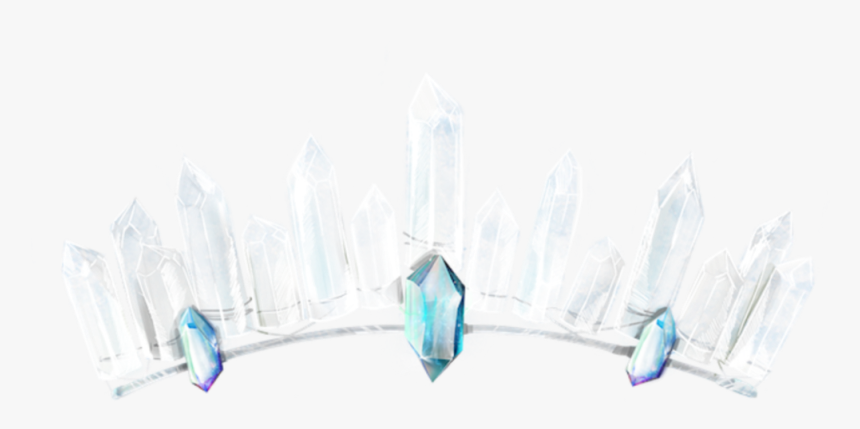 #crown #ice #freetoedit - Crystal, HD Png Download, Free Download