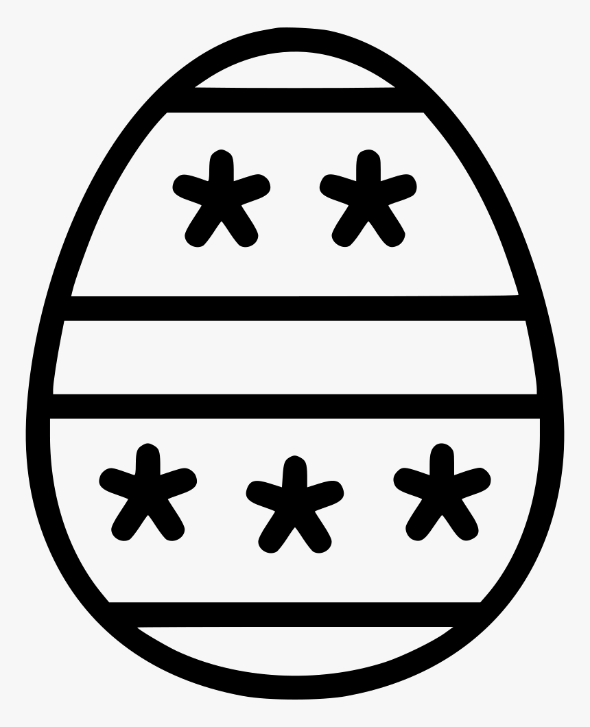 Egg Paschal Decorated Decoration Dots Stripes, HD Png Download, Free Download