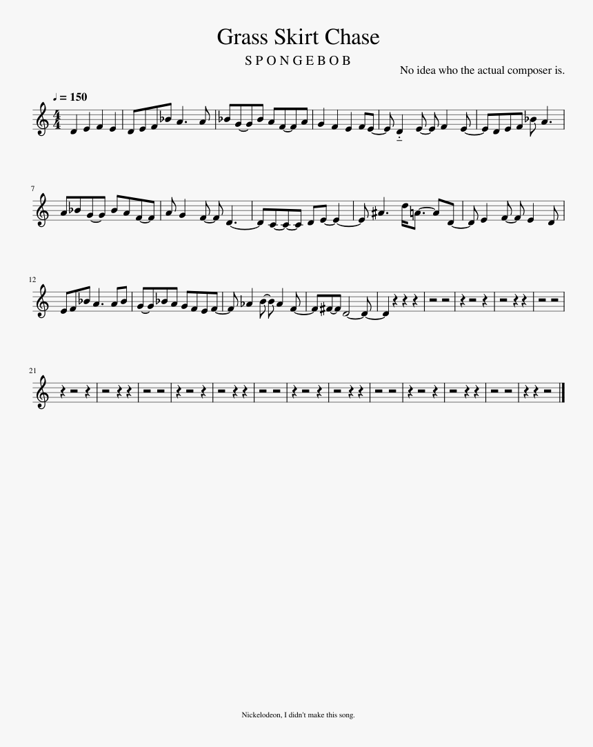 Office Theme Clarinet Sheet Music, HD Png Download - kindpng