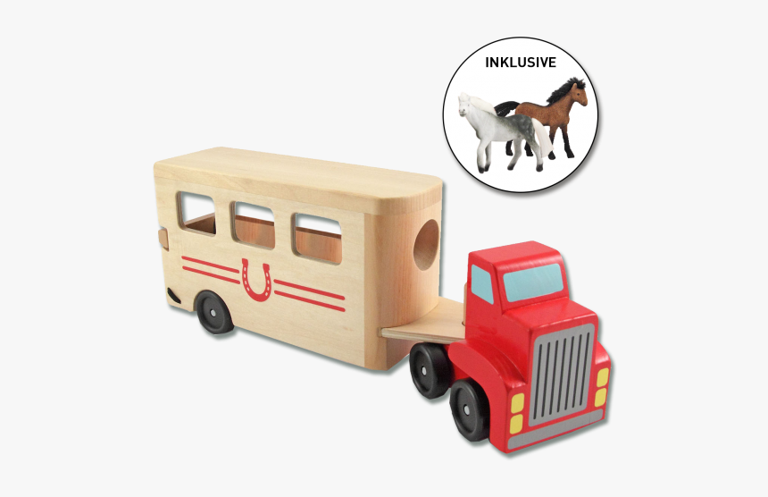 Horse Trailer Playset - Horse Carrier, HD Png Download, Free Download