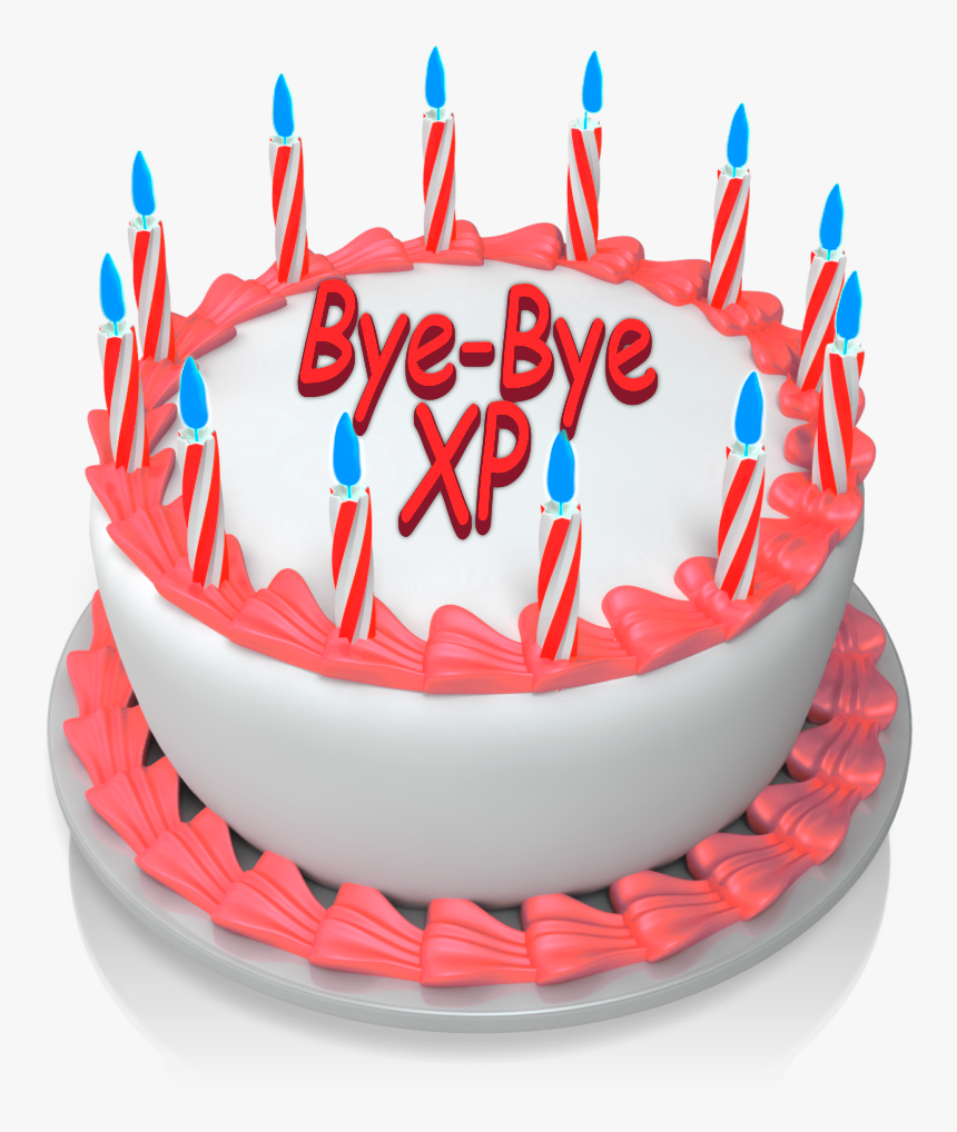 Xp Bye Bye Xp Cake - Birthday Cake, HD Png Download, Free Download