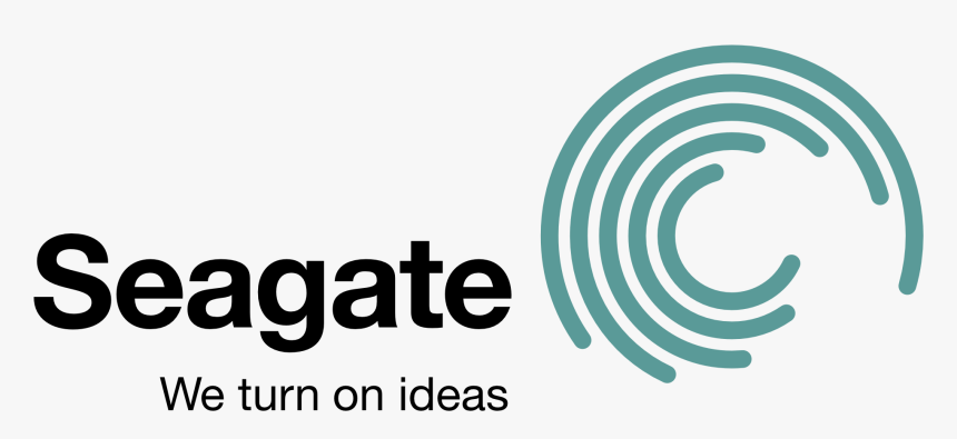 Seagate Logo We Turn On Ideas, HD Png Download, Free Download