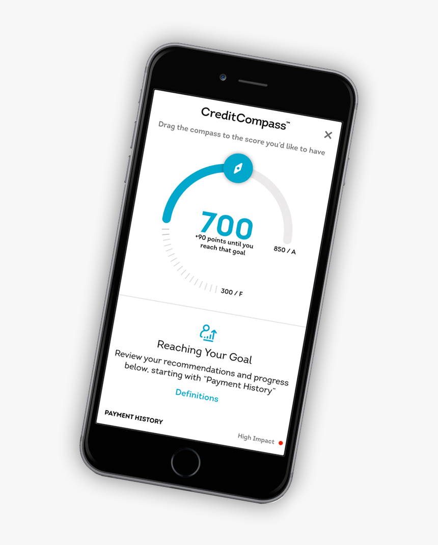 Credit Compass Mobile Application - Credit Compass, HD Png Download, Free Download