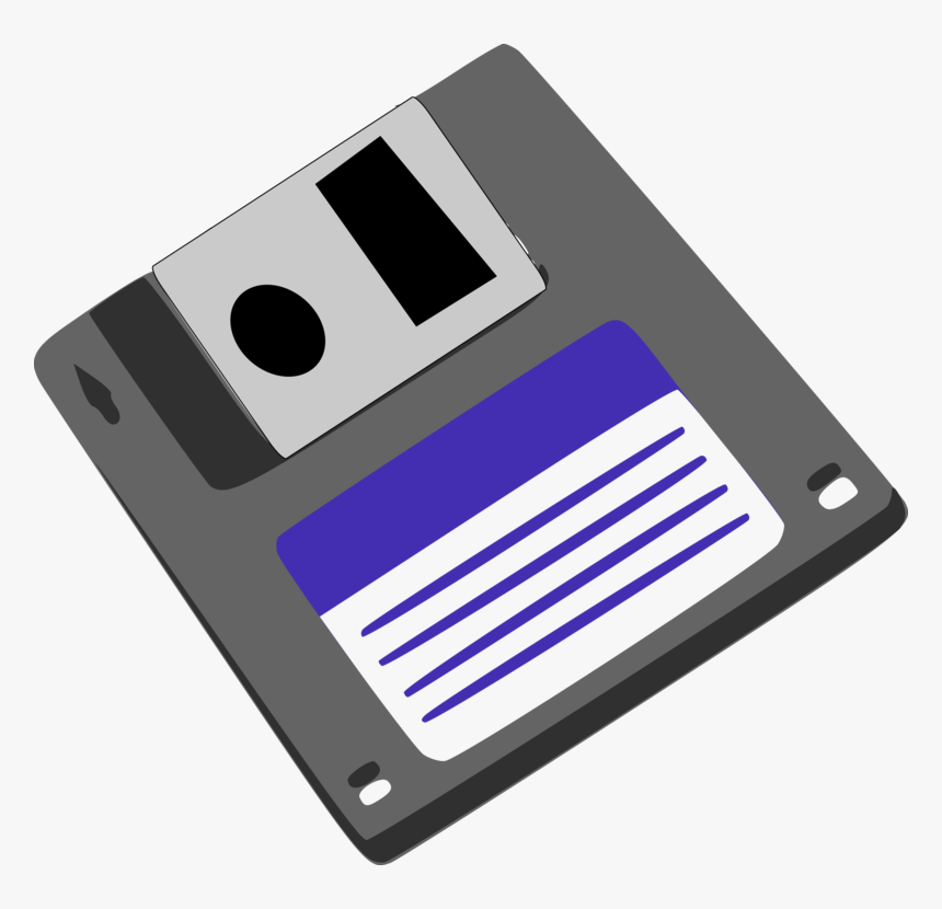 Electronics Device - Floppy Disk Of Computer Clipart, HD Png Download, Free Download