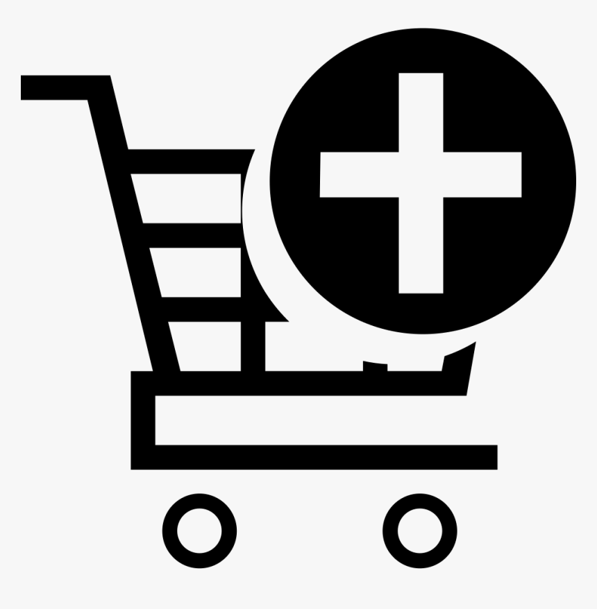 Cart Plus Icons Png, Transparent Png, Free Download