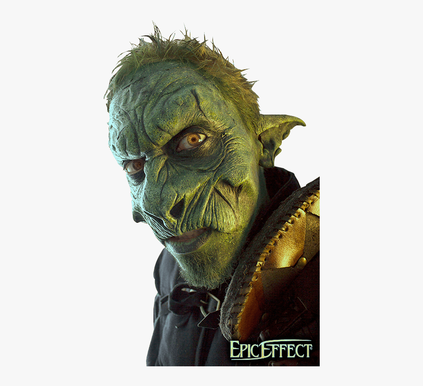 Green Orc Half Face Mask - Orc Half Mask, HD Png Download, Free Download