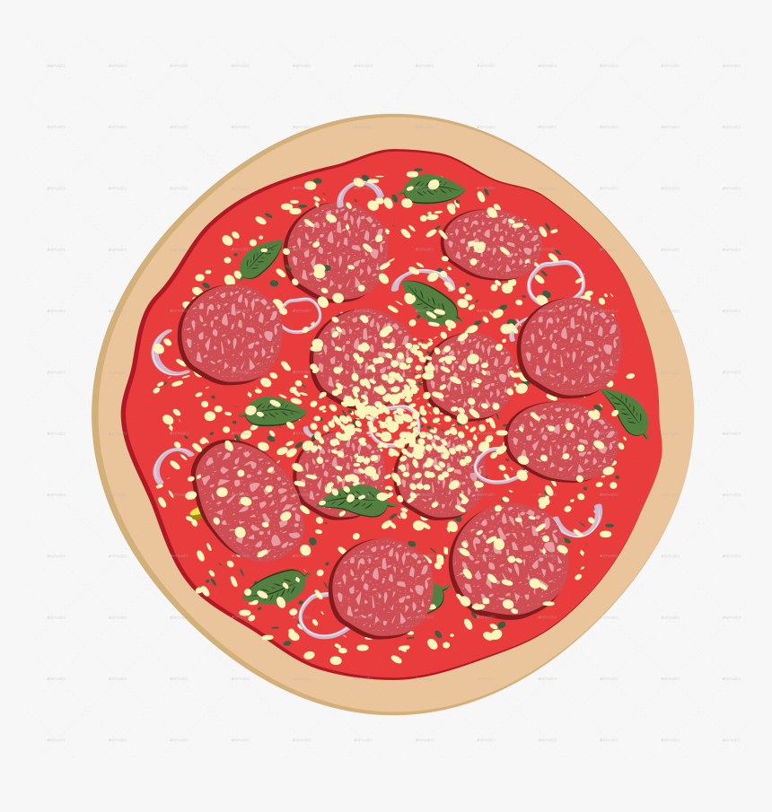 Pizza 3 Circle - Circle, HD Png Download, Free Download