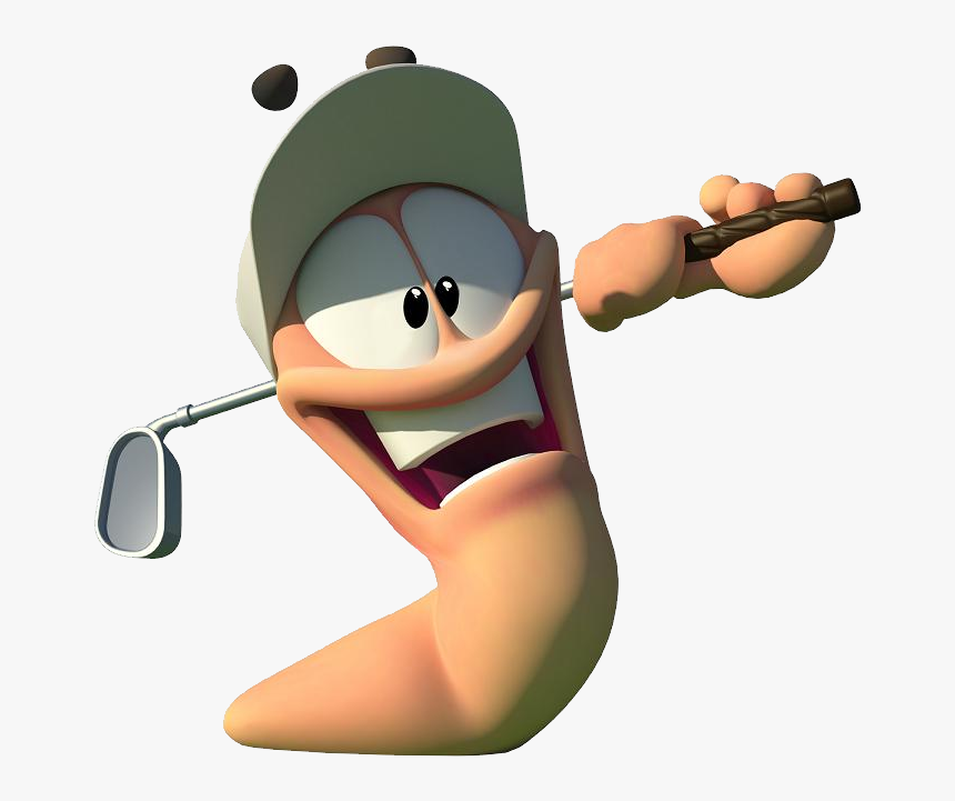 Worms Game Png - Worms Crazy Golf Pc, Transparent Png, Free Download