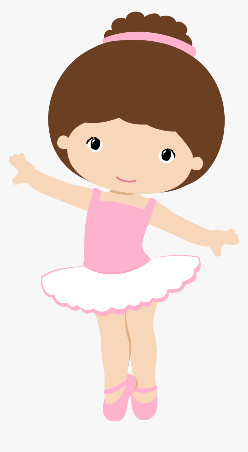 Ballet Dancer Clip Art - Cute Ballerina Clipart, HD Png Download - kindpng