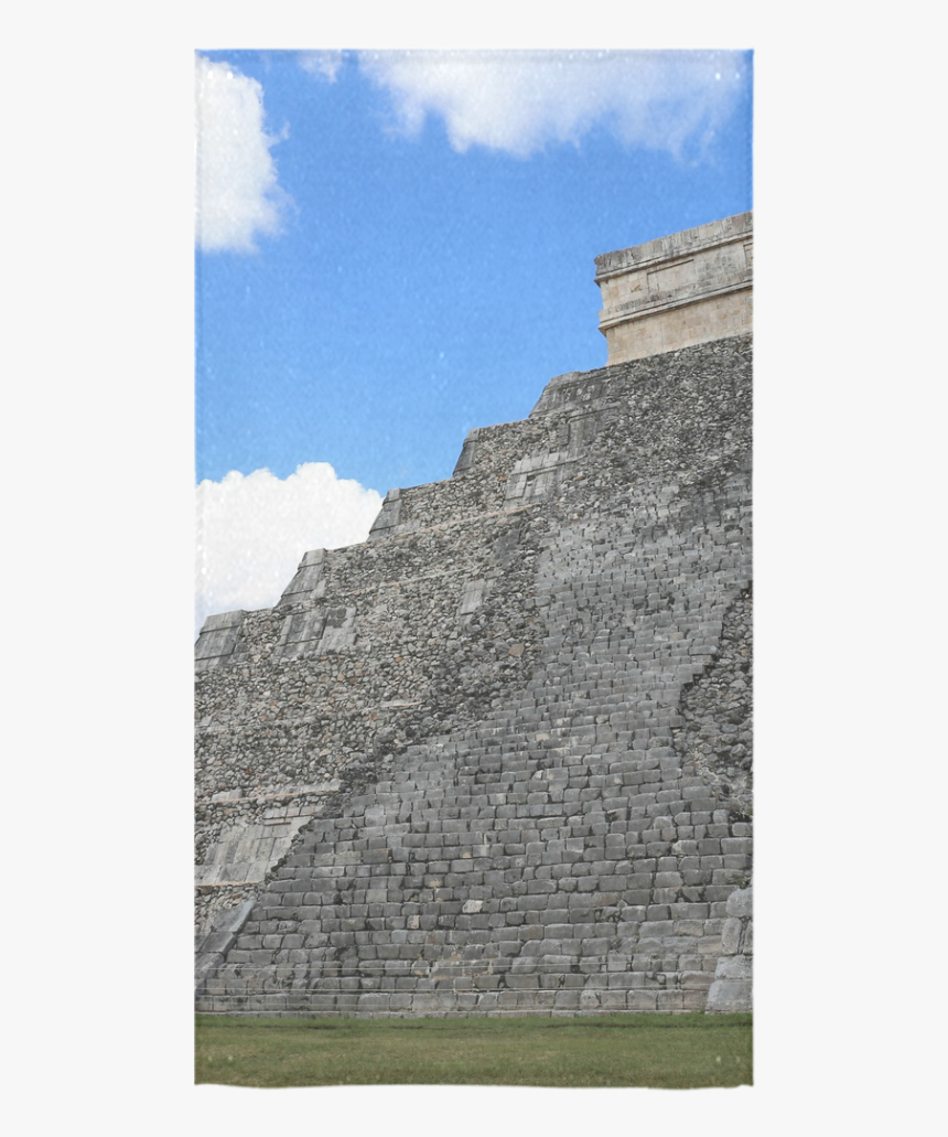 Chichen Itza Bath Towel 30"x56" - Wall, HD Png Download, Free Download