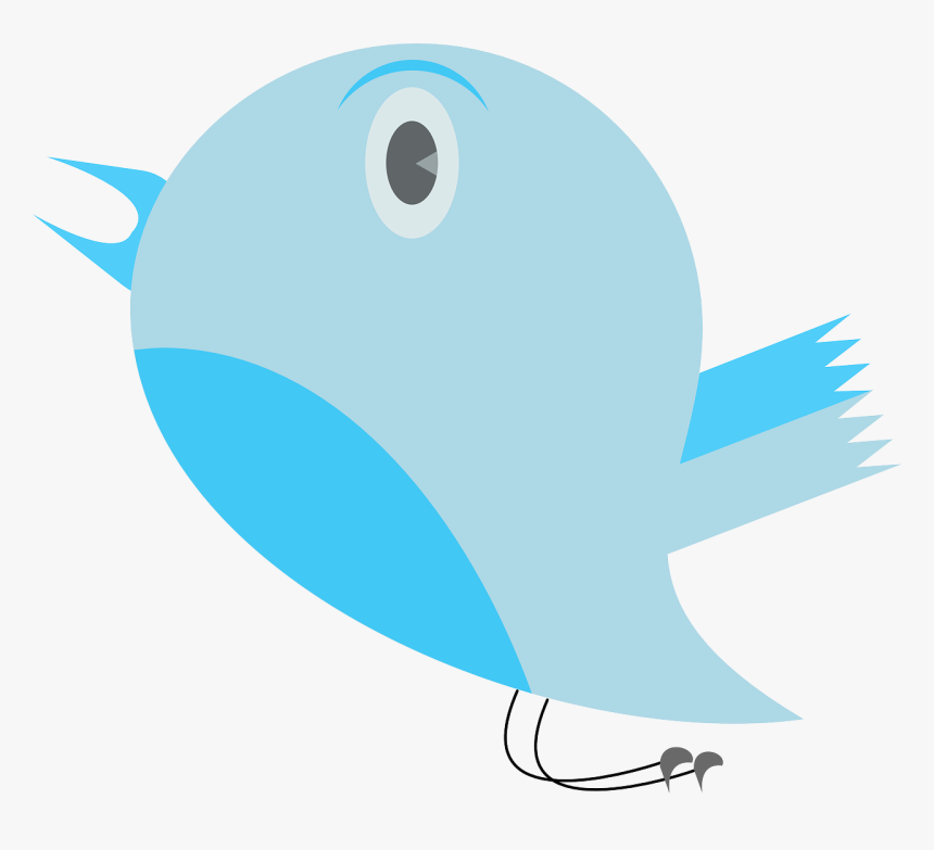 Animated Blue Bird Transparent, HD Png Download, Free Download