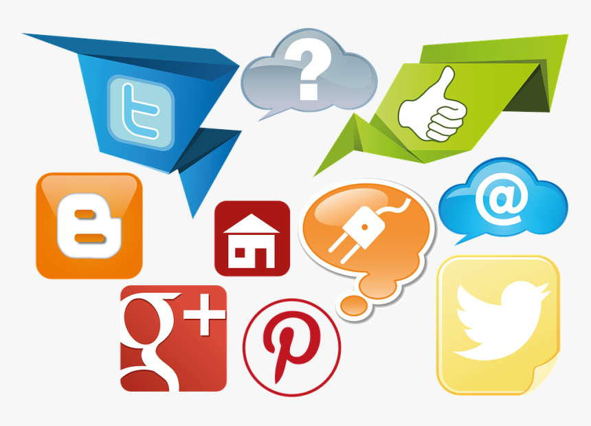 Icon Set, Twitter, Google, Social Media, Tweet, Network - Free Business