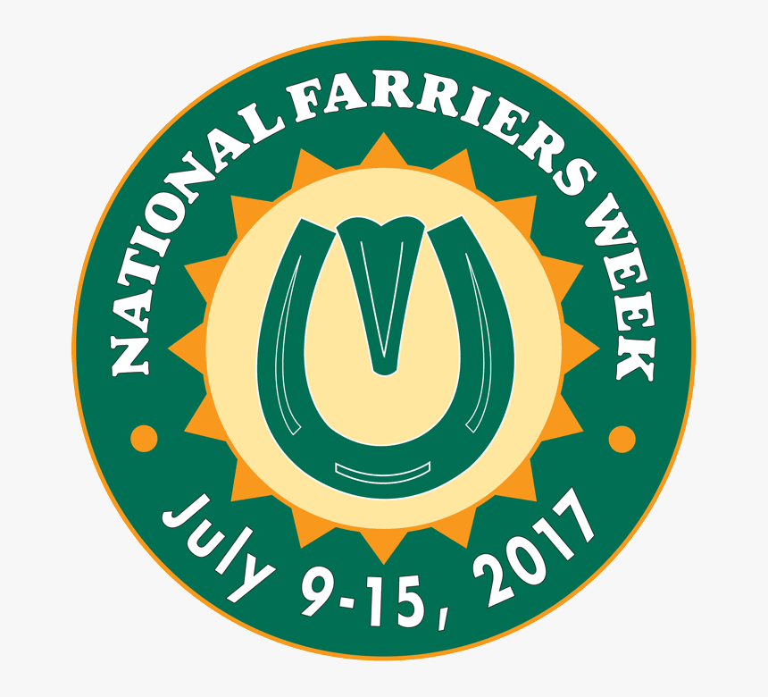 Farrier Week Logo 4c 2017 - National Farriers Week 2013, HD Png Download, Free Download