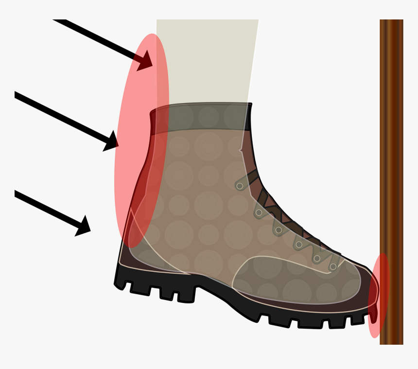 Hike Clipart Boot Tracks - Work Boots, HD Png Download, Free Download