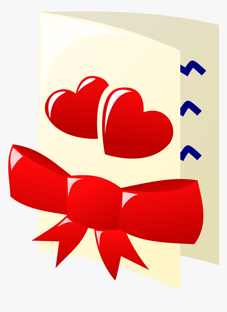 Valentines Card Clipart Png, Transparent Png, Free Download