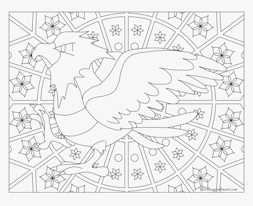 Adult Pokemon Coloring Pages, HD Png Download, Free Download