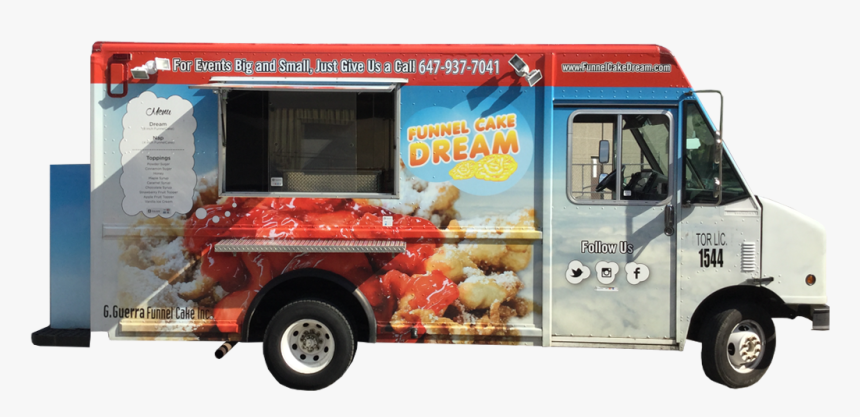 Funnel Cake , Png Download - Funnel Cake Truck, Transparent Png, Free Download