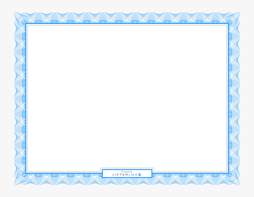 Cetrificate Background - Picture Frame, HD Png Download, Free Download