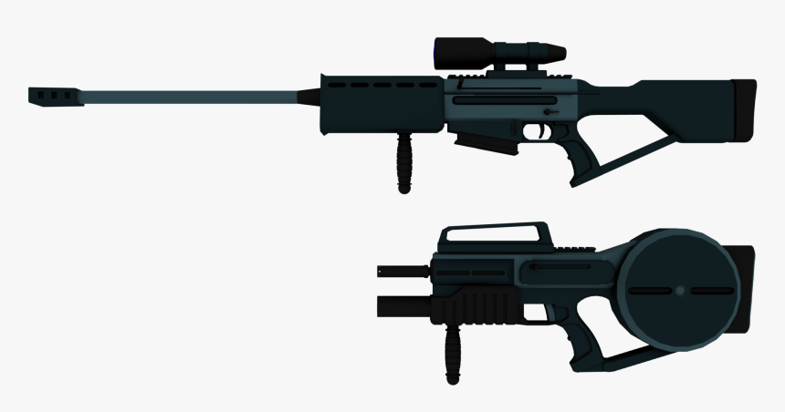 Transparent Deus Ex Png - Deus Ex 1 Sniper Rifle, Png Download, Free Download