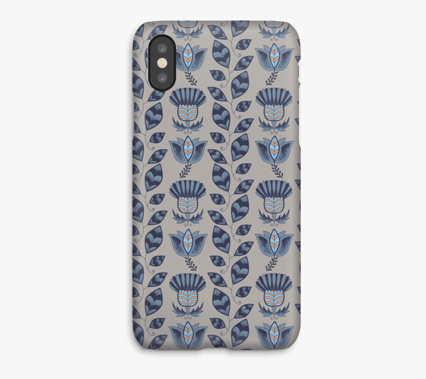 Flores Azules Funda Iphone X - Mobile Phone Case, HD Png Download, Free Download