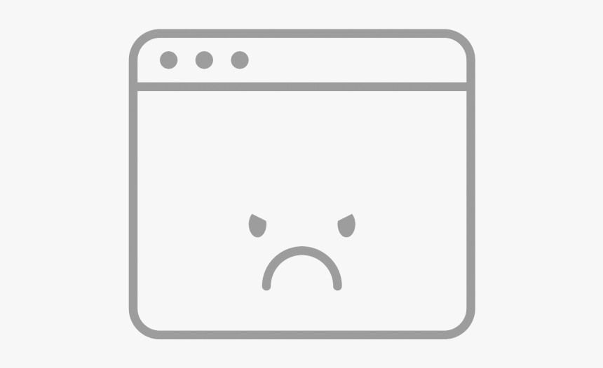 Slower Computer Screen Unhappy - Cartoon, HD Png Download, Free Download