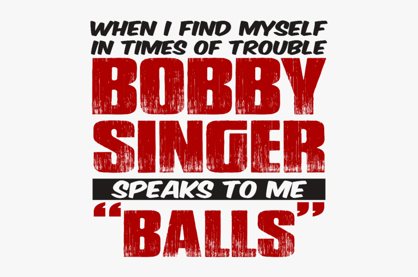 Bobby Singer - Sticker - Stickers - Supernatural-sickness - Graphic Design, HD Png Download, Free Download