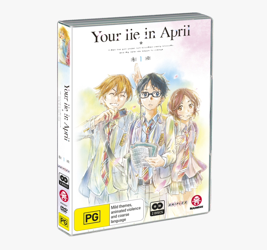 Your Lie In April Blu Ray, HD Png Download, Free Download
