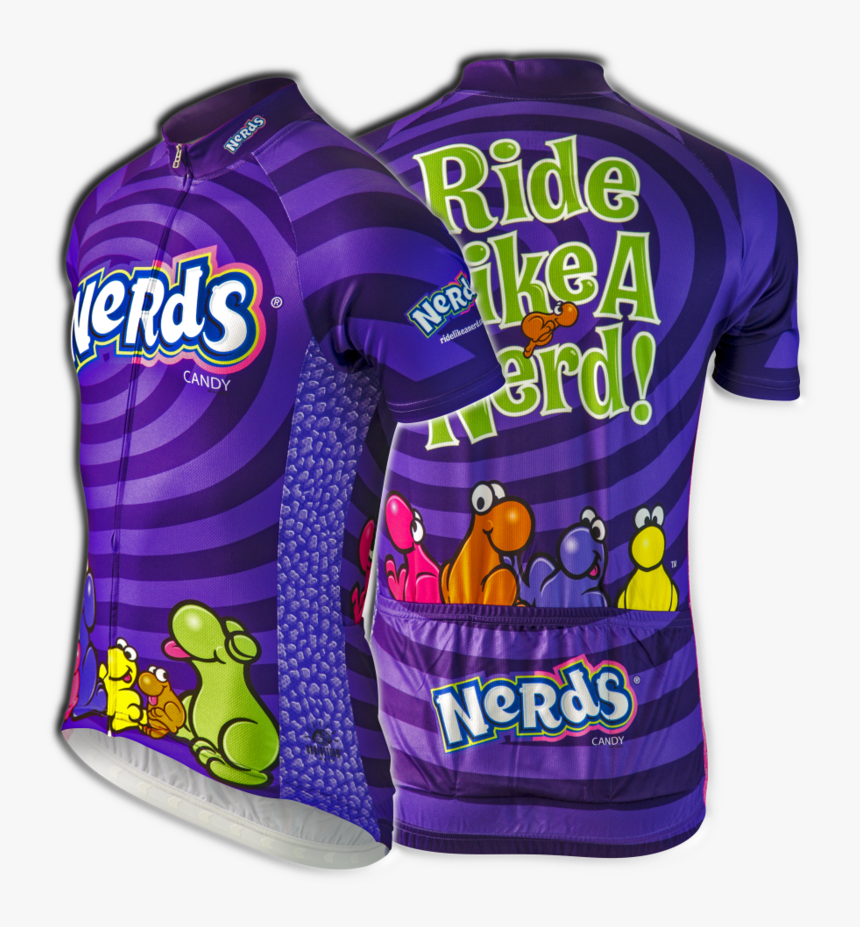 Nerds Vortex Cycling Jersey - Nerds Candy Cycling Shirt, HD Png Download, Free Download