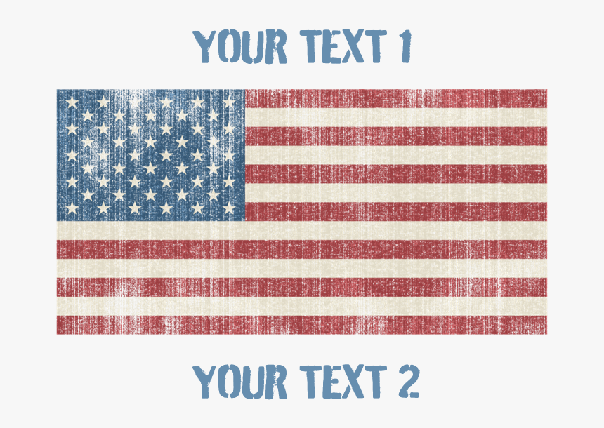 Vintage American Flag Stein - Usa Flag Grunge Png, Transparent Png, Free Download