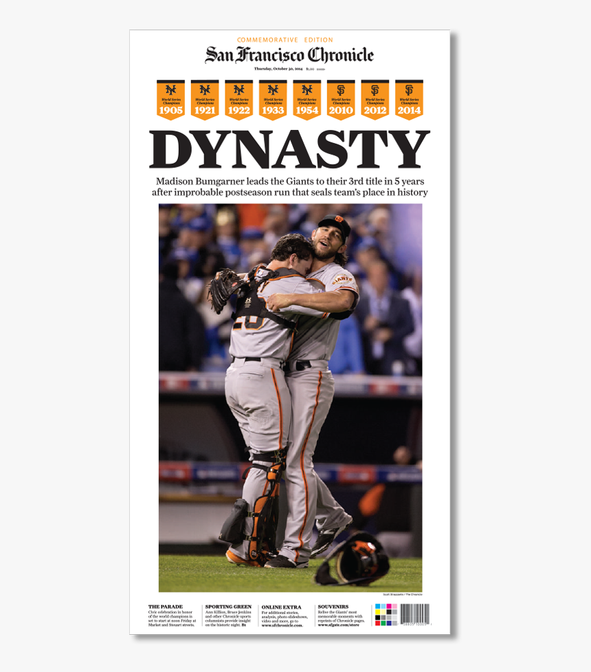 San Francisco Giants World Series, HD Png Download, Free Download