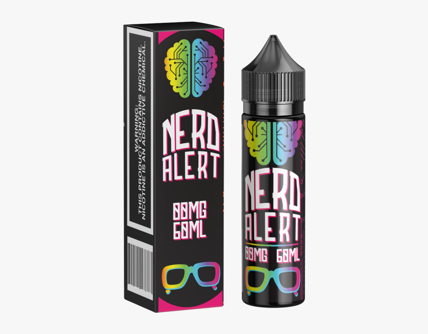 Nerd Alert - Nerd Alert Vape Juice, HD Png Download, Free Download