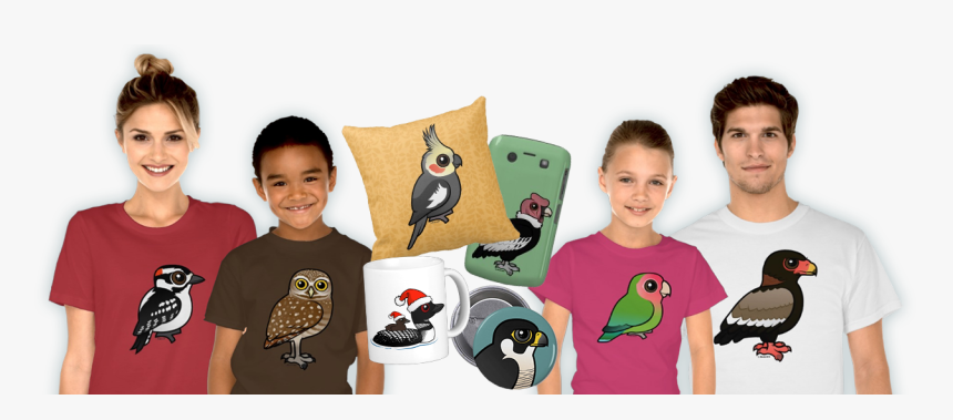 Birdorable Custom Shirts Gifts With Cute Birds Png - Cockatiel, Transparent Png, Free Download