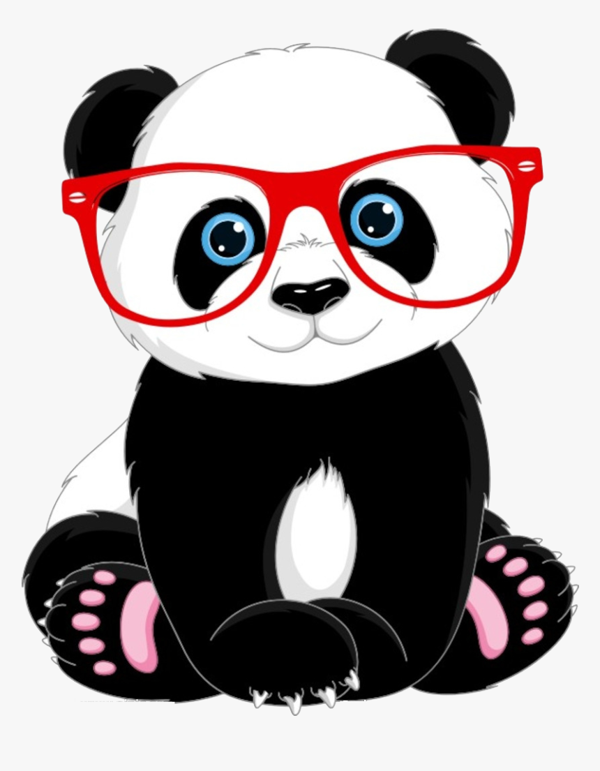 Panda Cartoon Png - Cute Panda Drawing Easy, Transparent Png, Free Download