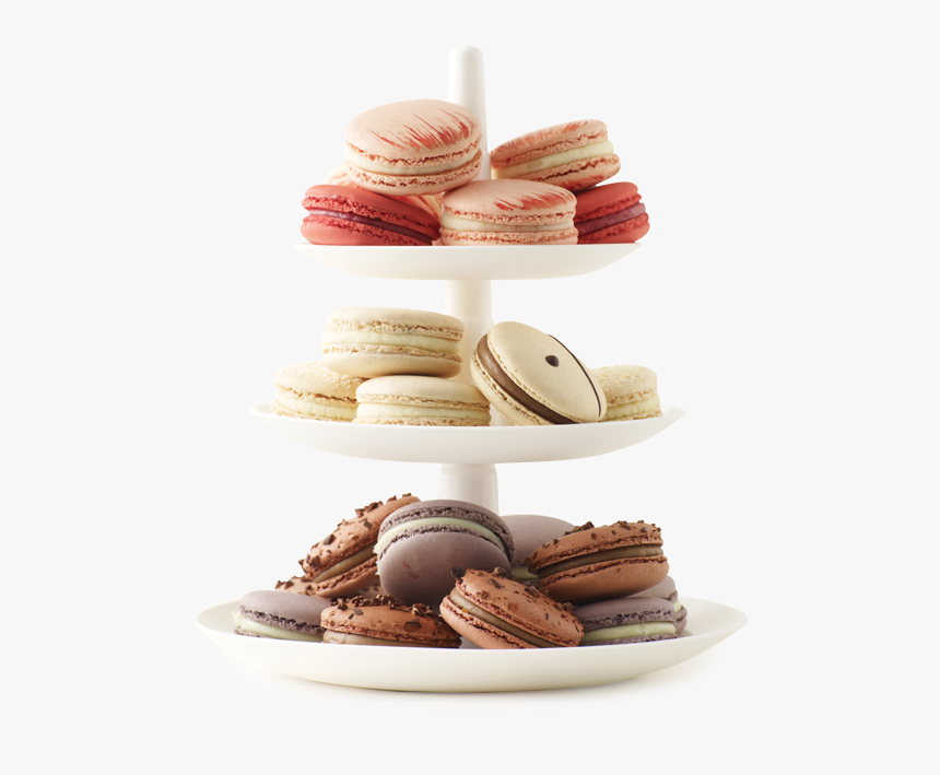 Assorted 3-tiers Plate - Macarons Gifts Png, Transparent Png, Free Download