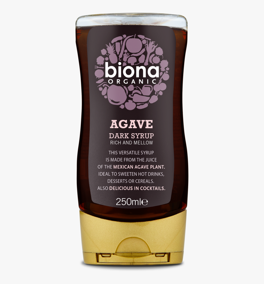 Biona Organic Agave Dark Syrup 250ml, HD Png Download, Free Download