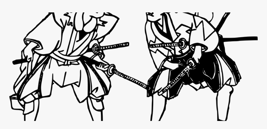 Samurai Clipart Swordsman - Meiji Restoration Cartoon, HD Png Download, Free Download