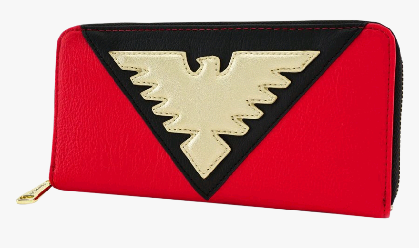 Phoenix 8” Faux Leather Zip Around Wallet - Dark Phoenix, HD Png Download, Free Download